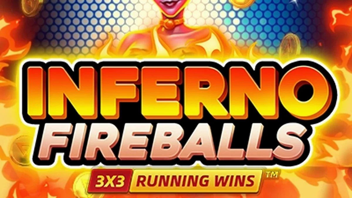 Tampilan visual retro dari slot Inferno Fireballs